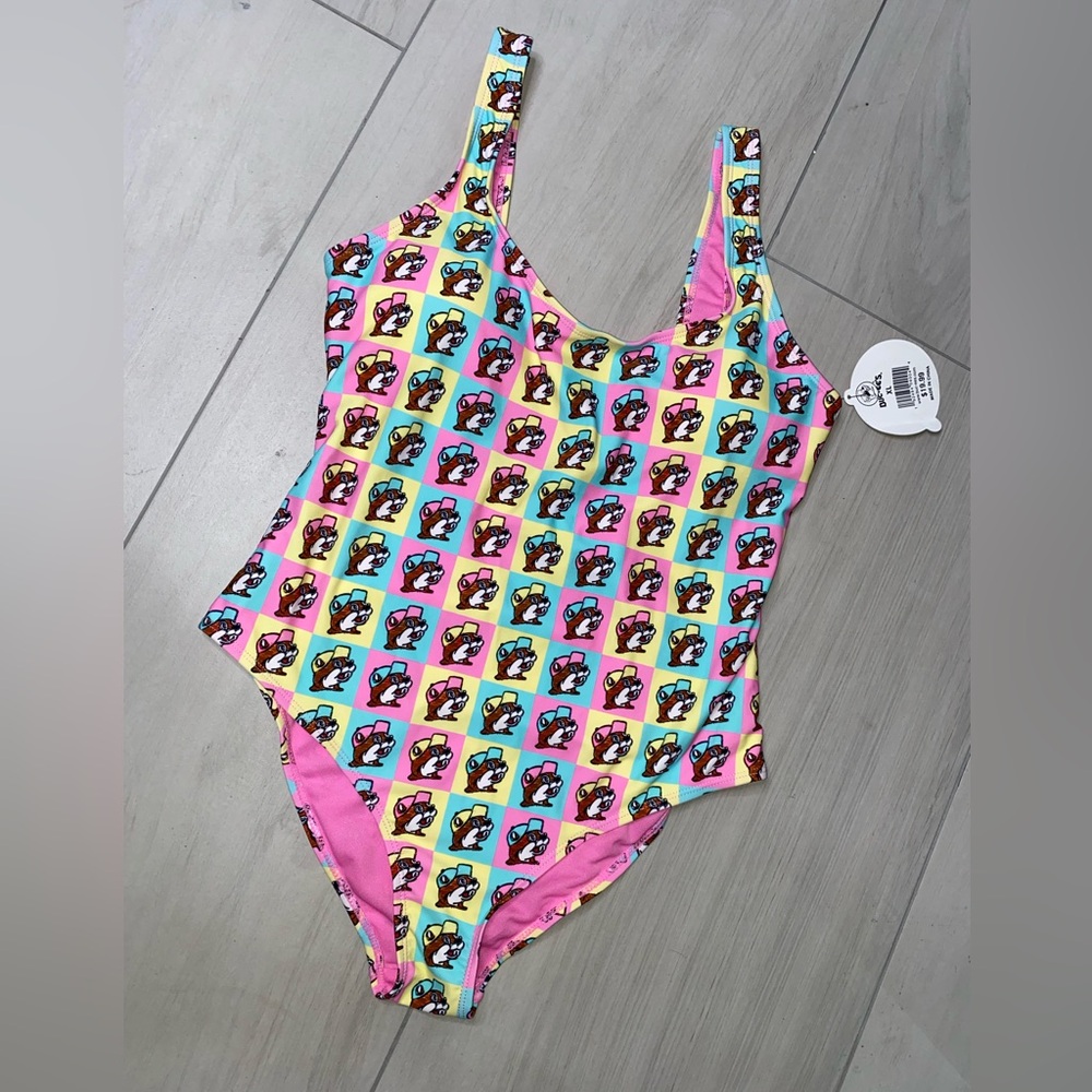 Colorful Graphic Women Swim One Piece